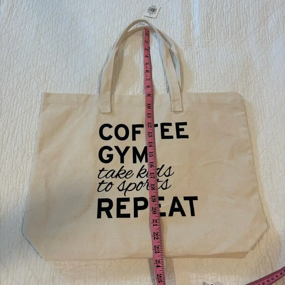 NATURAL CANVAS Mother’s Day Graphic Reusable Tote Bone Ss OS Casual On-The-Go